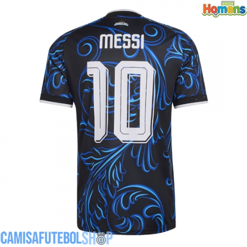 Camisa de time de futebol Argentina Lionel Messi #10 Replicas 2º Equipamento Mundo 2026 Manga Curta